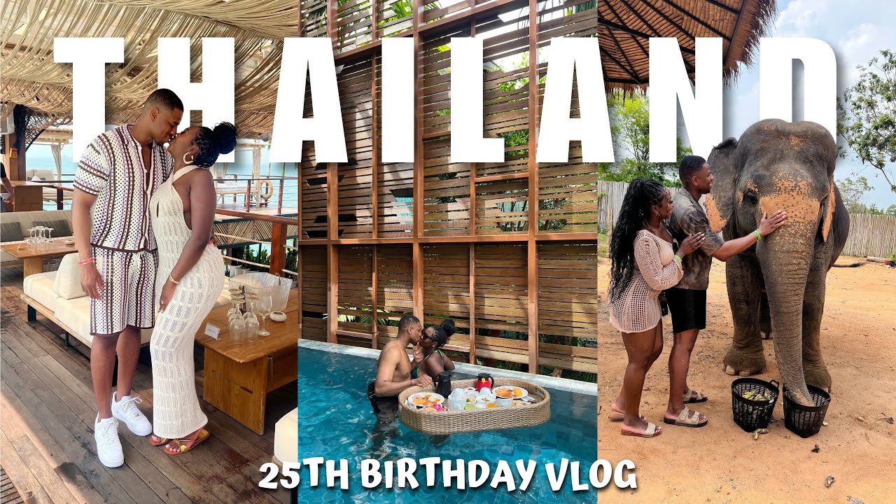 I FLEW MY HUSBAND TO THAILAND FOR HIS 25TH BIRTHDAY SURPRISE! | A MOVIE!