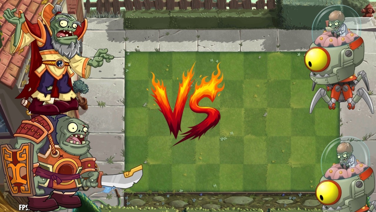 Qigong Master Blade-Wielding Hero vs Zombot Tommorrow-tron Zombot Historical-tron