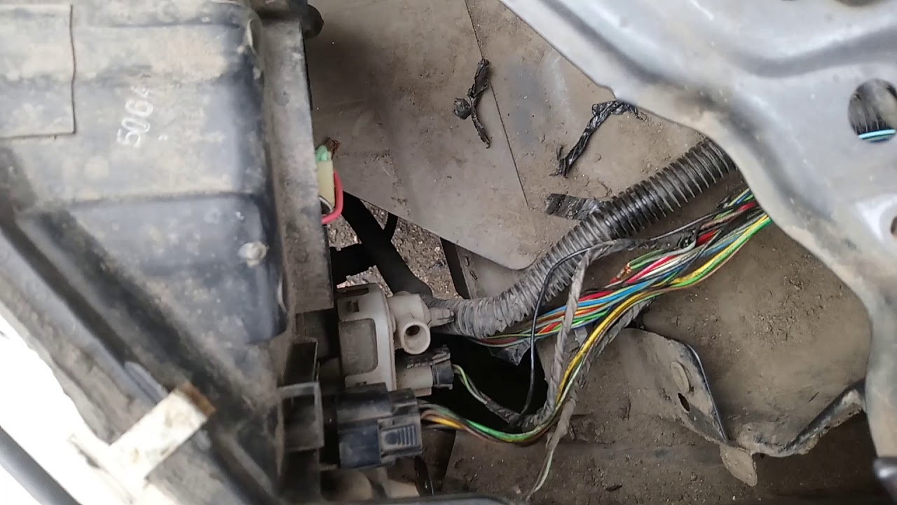 Пропал ближний свет на Ланосе . Ришение проблемы. - YouTube