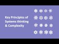 Systems  complex key concepts course overview