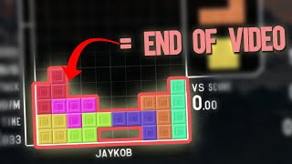 Tetris, But if I use an Opener the Video Ends