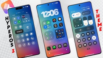 Install HyperOS 3 Theme with Light/Dark Icons & Control Center on Any Xiaomi