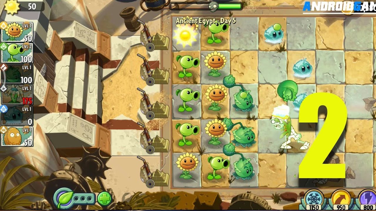 Plants vs Zombies 2: Its About Time - Android Gameplay Walkthrough # ...