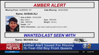 AMBER Alert Issued For 15-Year-Old In Queens AMBER Alert Issued For 15-Year-Old In Queens