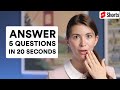 Can You Answer These Questions? | Practice your English with me #shorts