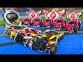 Can a PRO Team Beat 5 of EVERY Rank in Rocket League?