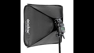Godox softbox 24x24 inches and sbracket: review, demo and sample pictures