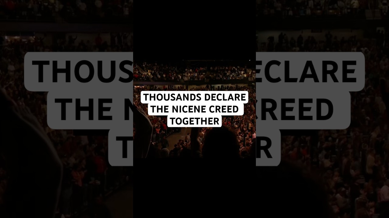 Watch THOUSANDS DECLARE THE NICENE CREED TOGETHER IN UNITY #nicenecreed #christian #jesus us Christ on YouTube Watch THOUSANDS DECLARE THE NICENE CREED TOGETHER IN UNITY #nicenecreed #christian #jesus us Christ on YouTube