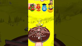 Which 🍉 watermelon  Cross this Circle ⭕#shorts #goingballs #yoytubeshorts #shortsfeed ##gameplay
