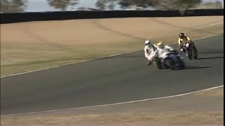 Horrible motorbike crash KNOCKED OUT 2010 Australian Superbike Championship Eastern Creek