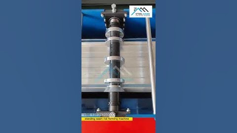 Standing seam roll forming machine!