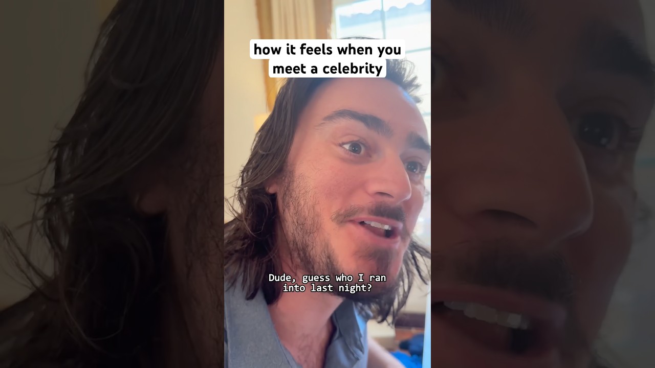 how it feels when you meet a celebrity #shorts #comedy #funny