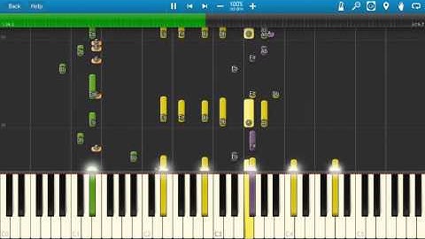 Dave Brubeck - Take 5 - Piano Tutorial - Synthesia Cover