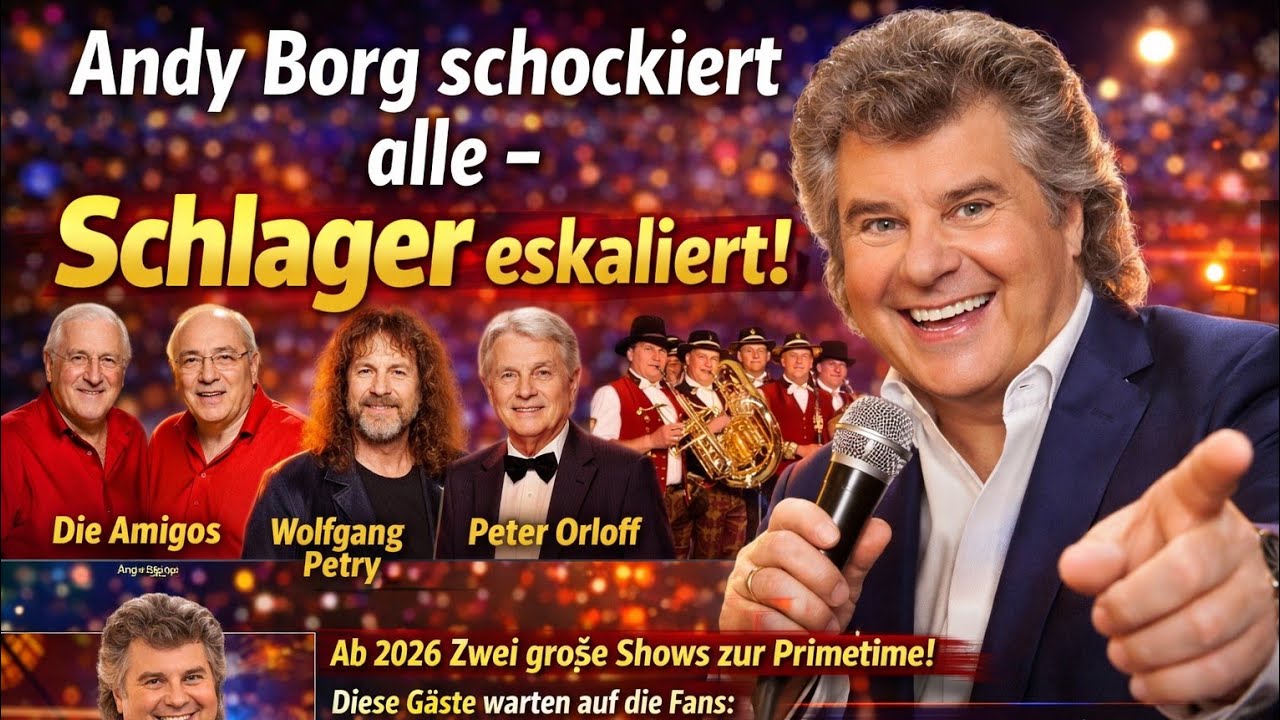 Andy Borg schockt alle mit Schlager-Spaß!
