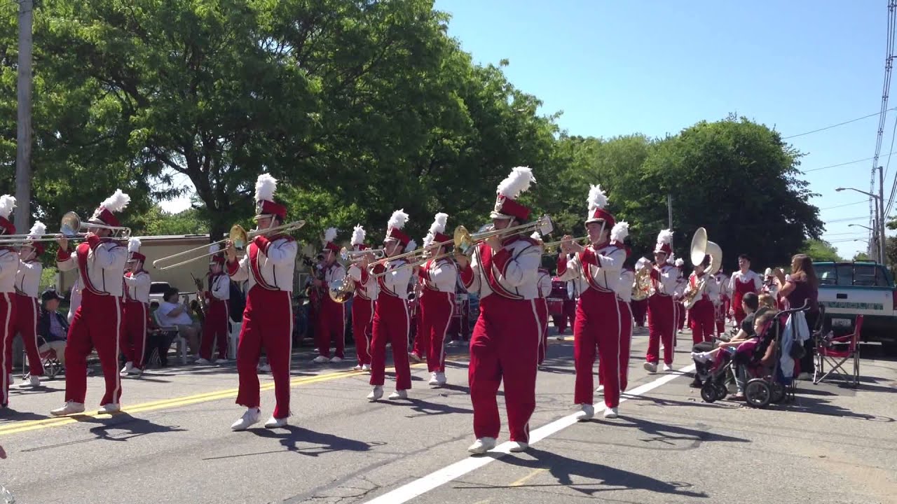 East Providence High School Marching Band Memorial Day Parade, May 27