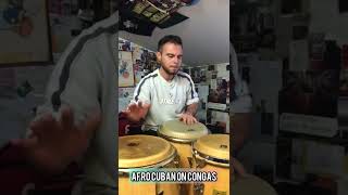 Afro Cuban On Congas