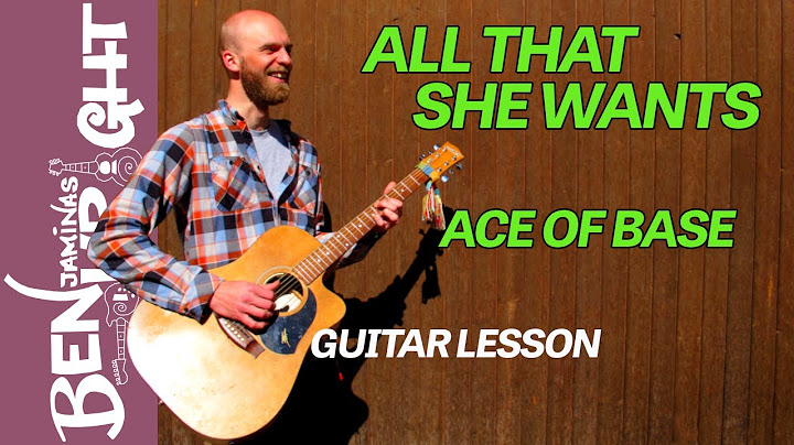 All That She Wants Guitar version - Guitar performance video thumbnail