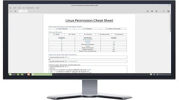 Linux permissions cheat sheet and how to read the permissions