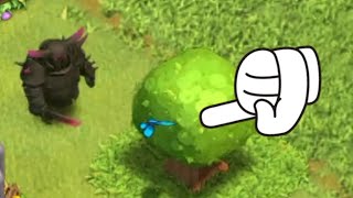 Pekka Plays With Her BFF Butterfly || Clash Of Clans || shorts