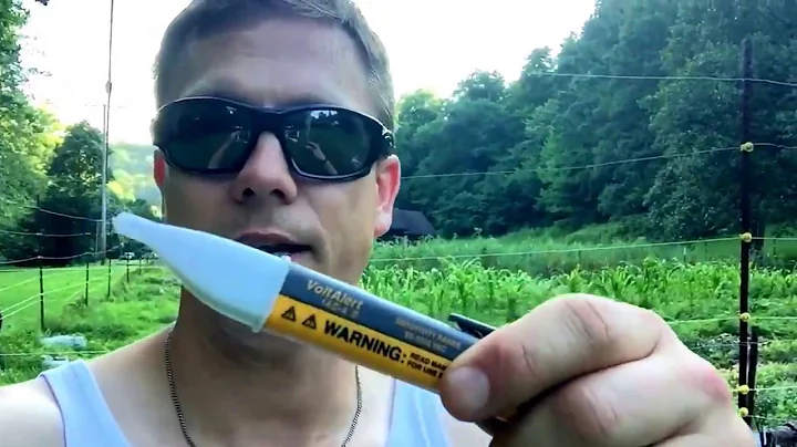 How to test an electric fence.