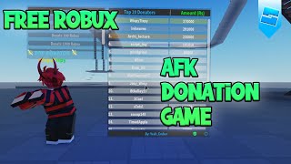 Afk until someone donates 1k Free Clothes & Obbys - Roblox