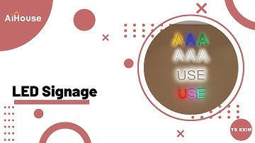 [Ceiling FAQ] How to create different types of LED signage? | AiHouse