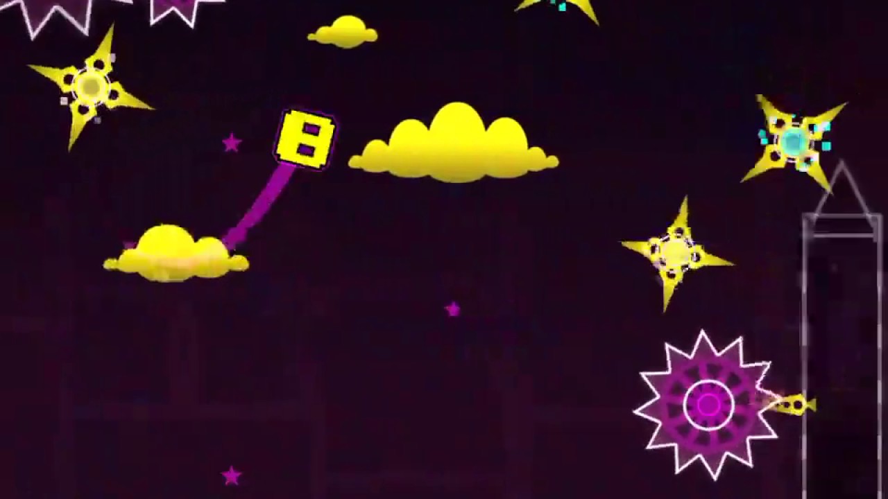 Geometry Dash level 14 - Clubstep 100%, 3 coins - YouTube