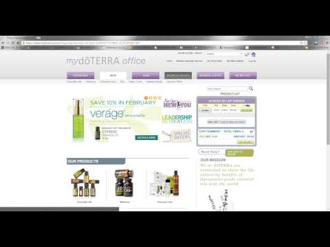 How to log into your doTERRA Virtual Office
