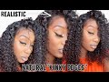*MUST HAVE* “Kinky Edges” | Realistic Curly Wig | Detailed * Install + Review &amp; Styling | ILikeHair