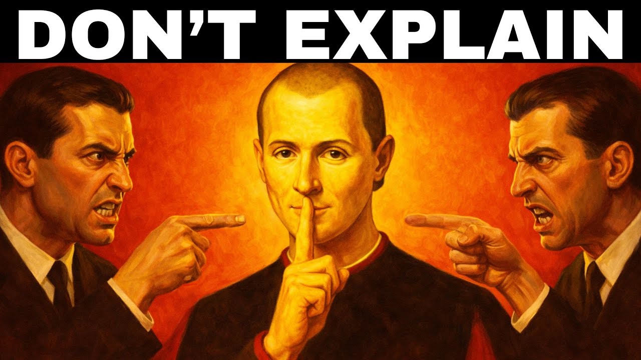 Never Explain Yourself — Power Dies There | Machiavelli’s Law of Dominance