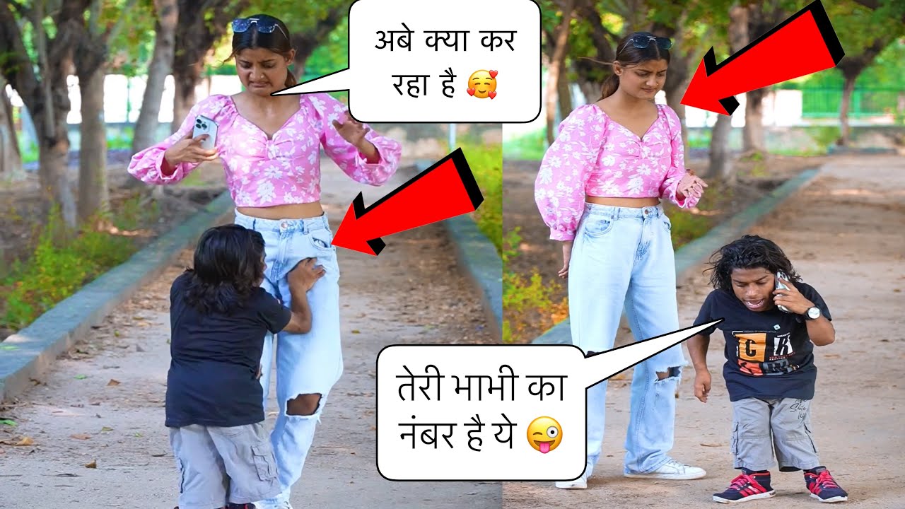 तेरी भाभी पार्क में मिल गई 😜 | Prank On Cute Girl 🥰 | The Real Satis