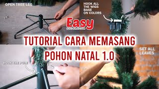Tutorial Cara Memasang Pohon Natal 1.0 | Easy Decoration