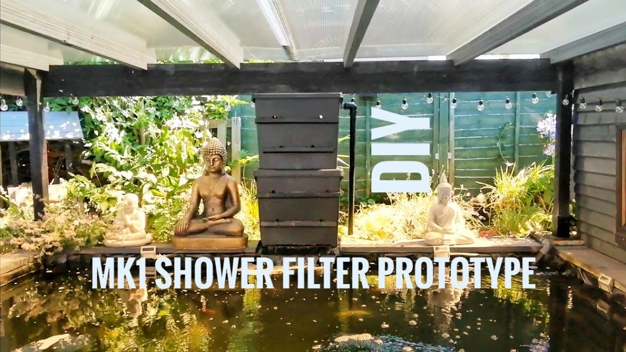 diy bakki shower mk 1 prototype koi pond koipond koi YouTube
