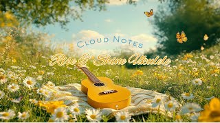 Golden Bloom Morning 🌼 | Cheerful Ukulele Music in a Yellow Flower Meadow