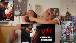 Tadap Trailer 2 Reaction  Ahan Shetty  Tara Sutaria  Sajid Nadiadwala  Milan Luthria