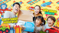 UNBOXING KADO ULANG TAHUN ABEW