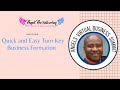 Dr rudye quick and easy turn key business formation