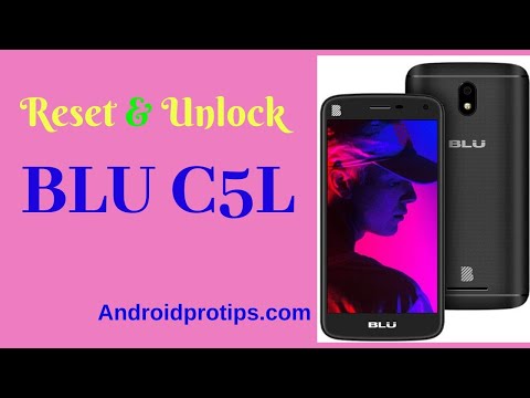 how to unlock a blu phone without knowing the password