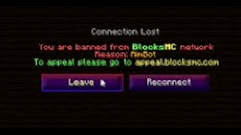 How To Get Banned From Blocksmc In 5 seconds!