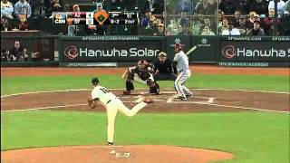 2013/04/24 Cain's six strikeouts