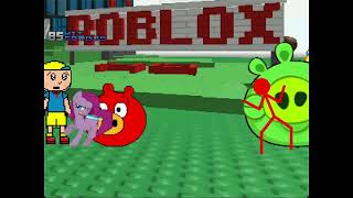 Mugen Fight - Pinkamena, Minion Pig, Marshall Vs. Spongebob, King Pig, & Caillou