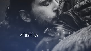 jon and sansa — whispers