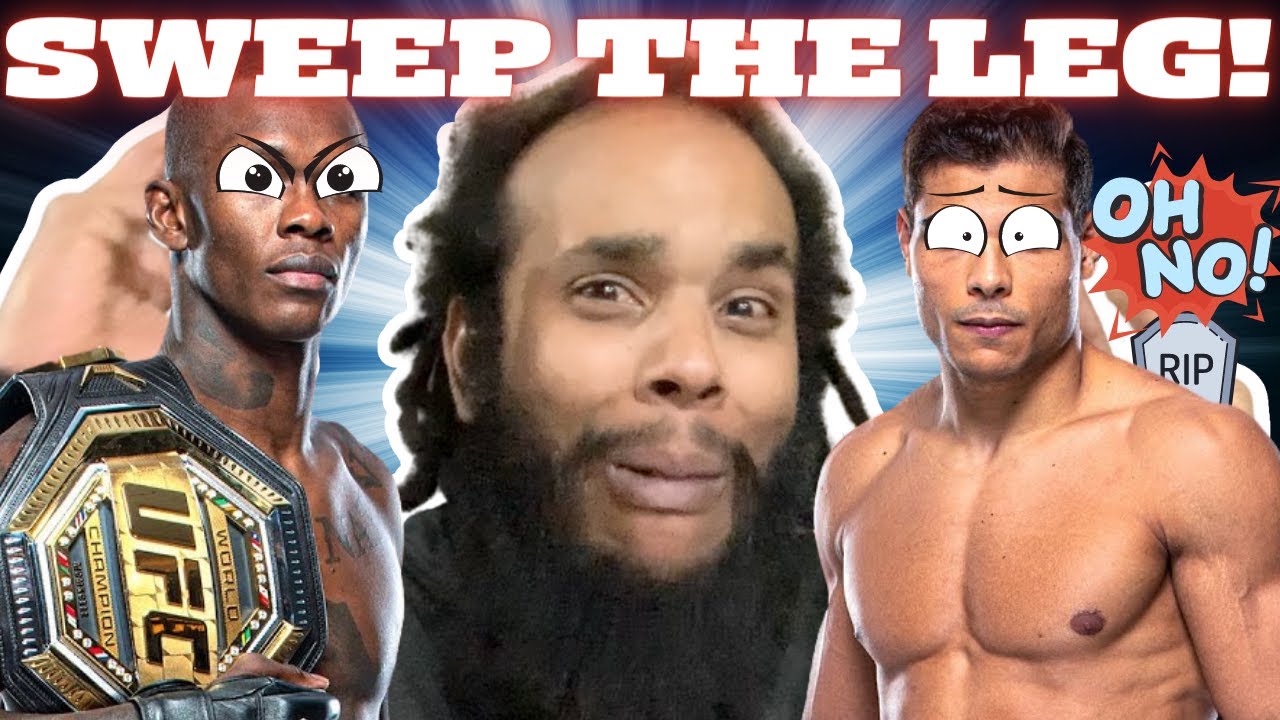When coach says "SWEEP THE LEG"! Israel Adesanya vs Paulo Costa FREE