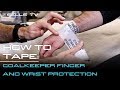 HOW TO TAPE: GOALKEEPER FINGER AND WRIST PROTECTION