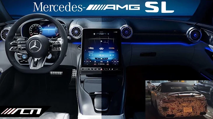 NEW 2022 Mercedes AMG SL Interior, Chassis and Spy Shots!