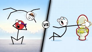 Flip jump vs Grab crazy / Max All Level Gameplay - Android.ios screenshot 3