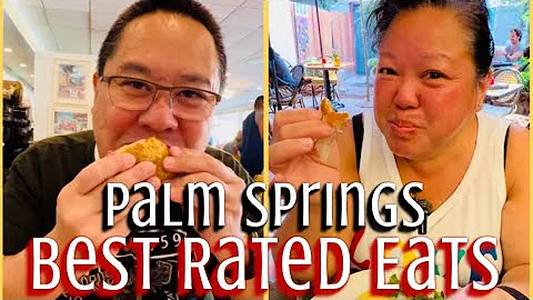 PALM SPRINGS Eats Not To Be Missed! | Farm | Sherman's Deli | Shields Date Shake