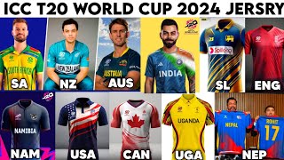 All Teams Jersey for the ICC Men's T20 World Cup 2024 | T20 World cup 2024 All Teams Jersey screenshot 5