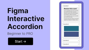 Master Figma Accordions in Minutes: Easy Tutorial | How to create Accordions in Figma