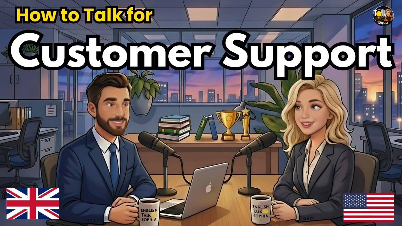 100 Essential Phrases & How to Talk for Customer Support in English | English Conversation Practice